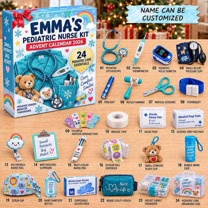 Pediatric Nurse Kit Advent Calendar 2026 QTCUZ GFTONTD3241