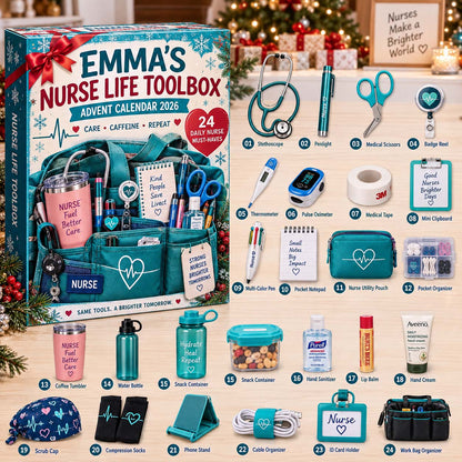 Nurse Life Toolbox Advent Calendar 2026 QTCUZ GFTONTD3243