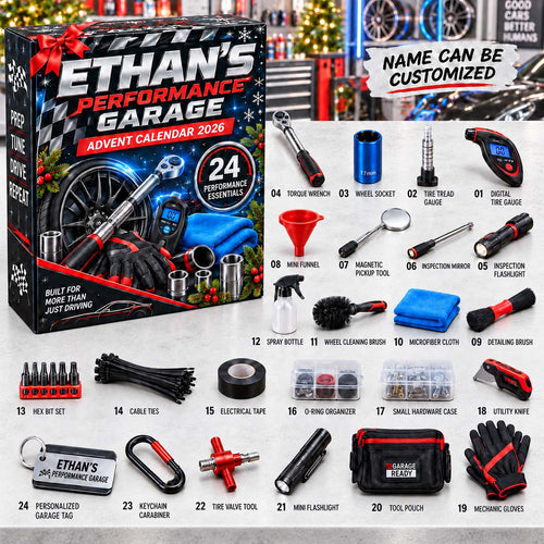 Performance Garage Advent Calendar 2026 QTCUZ GFTONTD3246