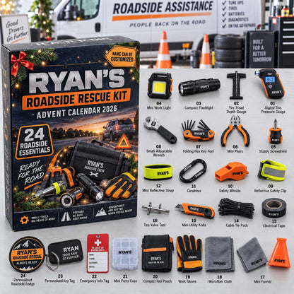Roadside Rescue Kit Advent Calendar 2026 QTCUZ GFTONTD3248