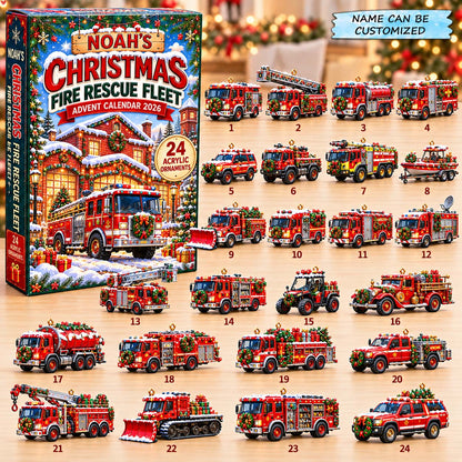 Christmas Fire Rescue Advent Calendar 2026 QTCUZ GFTONTD3285