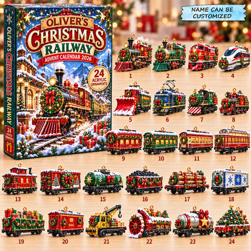Christmas Railway Advent Calendar 2026 QTCUZ GFTONTD3287