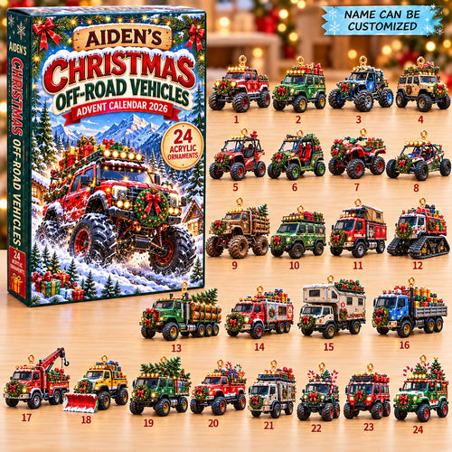 Christmas Off Road Advent Calendar 2026 QTCUZ GFTONTD3290