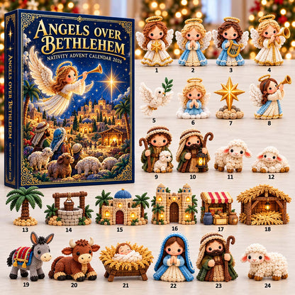 Angels Over Bethlehem Advent Calendar 2026 GFTONTD3292