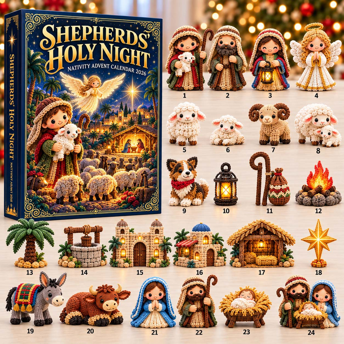 Shepherds of Bethlehem Advent Calendar 2026 GFTONTD3294
