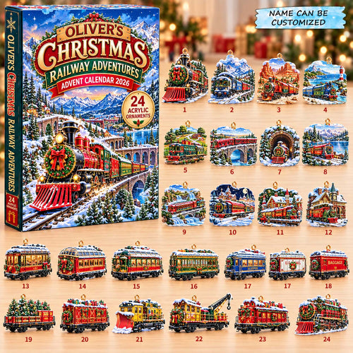 Christmas Railway Adventures Advent Calendar 2026 QTCUZ GFTONTD3344