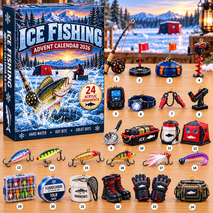 Ice Fishing Advent Calendar 2026 GFTONTD3349