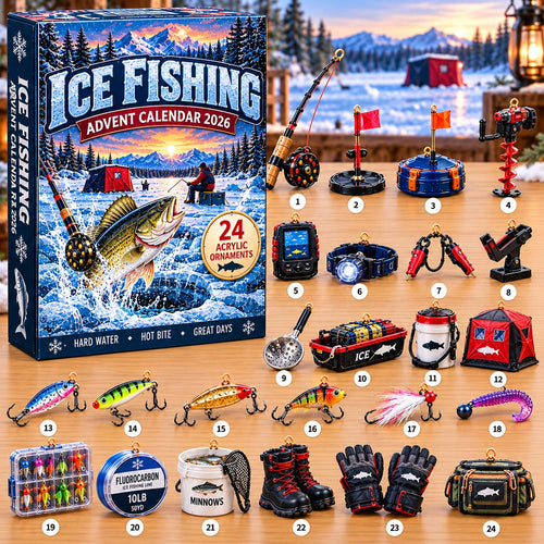 Ice Fishing Advent Calendar 2026 GFTONTD3349