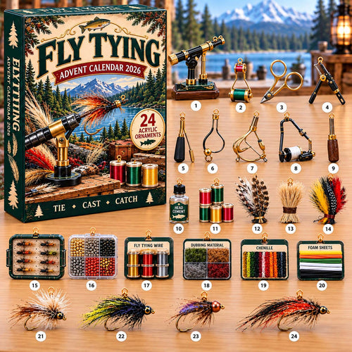 Fly Tying Advent Calendar 2026 GFTONTD3350