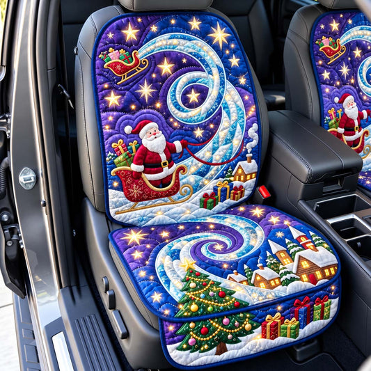 Santa Starlight Trail Quilted Car Seat Protector GFTONTD3647