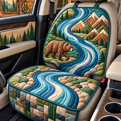River Valley Bear Quilted Car Seat Protector GFTONTD3725