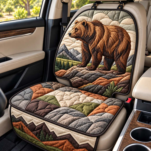 Rocky Mountain Bear Quilted Car Seat Protector GFTONTD3726