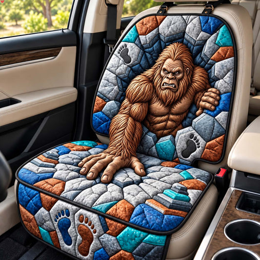 Bigfoot Rock Breakout Quilted Car Seat Protector GFTONTD3791