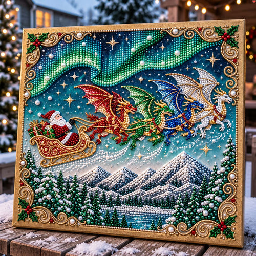 🔥 EARLY CHRISTMAS SALE 49% OFF - Jolly Santa DIY Diamond Pearl Art Kit GFTONTD4112