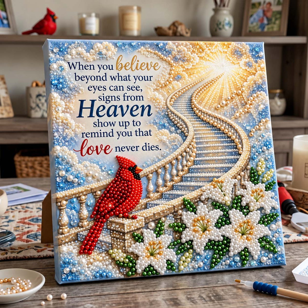 Heaven Stairway DIY Diamond Pearl Art Kit GFTONTD4162