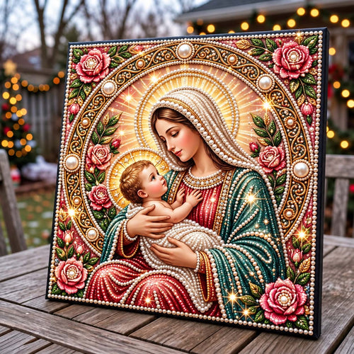 Blessed Mother DIY Diamond Pearl Art Kit GFTONTD4201