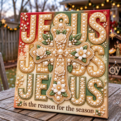 Jesus Season DIY Diamond Pearl Art Kit GFTONTD4211
