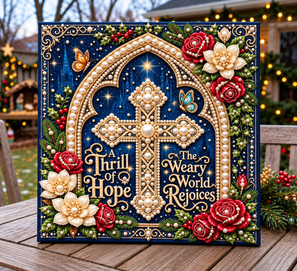 Christmas Grace DIY Diamond Pearl Art Kit GFTONTD4214