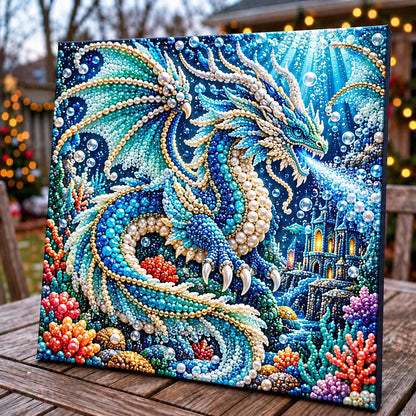 Ocean Dragon DIY Diamond Pearl Art Kit GFTONTD4254