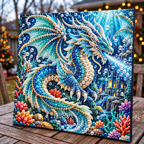 Ocean Dragon DIY Diamond Pearl Art Kit GFTONTD4254