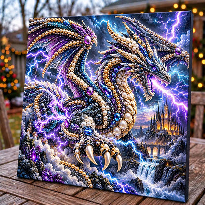 Storm Dragon DIY Diamond Pearl Art Kit GFTONTD4256