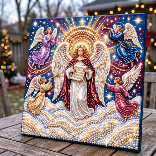 Heavenly Choir DIY Diamond Pearl Art Kit GFTONTD4295