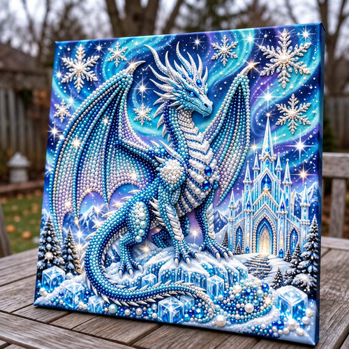 Frost Dragon DIY Diamond Pearl Art Kit GFTONTD4303