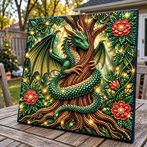 Forest Dragon DIY Diamond Pearl Art Kit GFTONTD4304