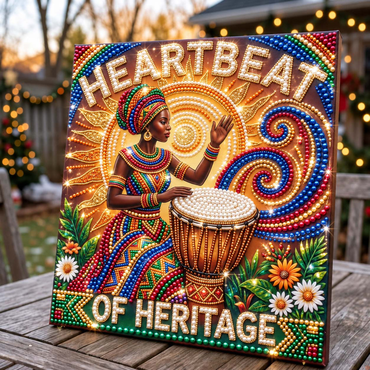 Heartbeat of Heritage DIY Diamond Pearl Art Kit GFTONTD4388