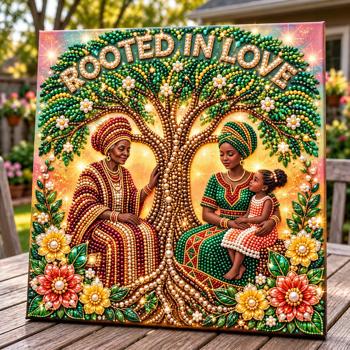 Rooted in Love DIY Diamond Pearl Art Kit GFTONTD4391