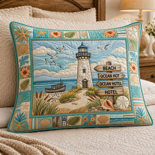 Coastal Life Lighthouse Bedding Pillow Case GFTOPND488 C1