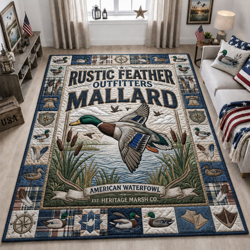 Duck Hunting Area Rug GFTOPND1068