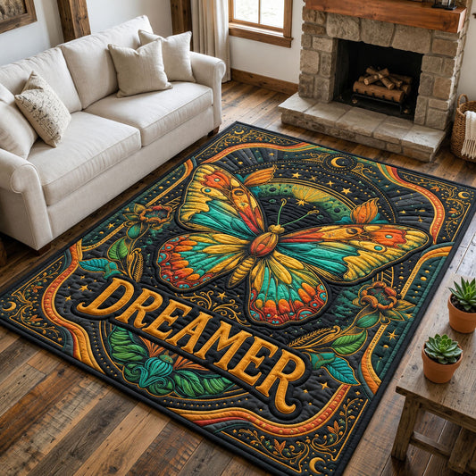 Dreamer Moth Area Rug GFTOPND1073