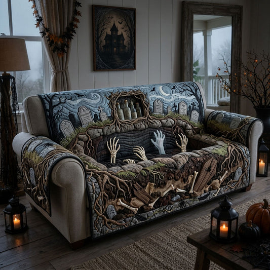 The Grave Quilted Sofa Cover GFTOPND1210