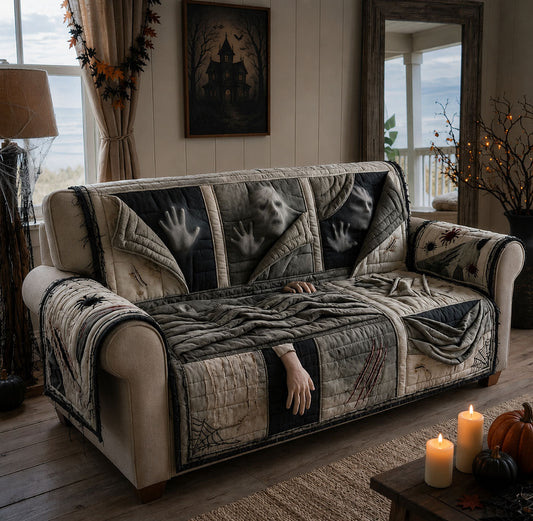 Behind The Fabric Quilted Sofa Cover GFTOPND1212