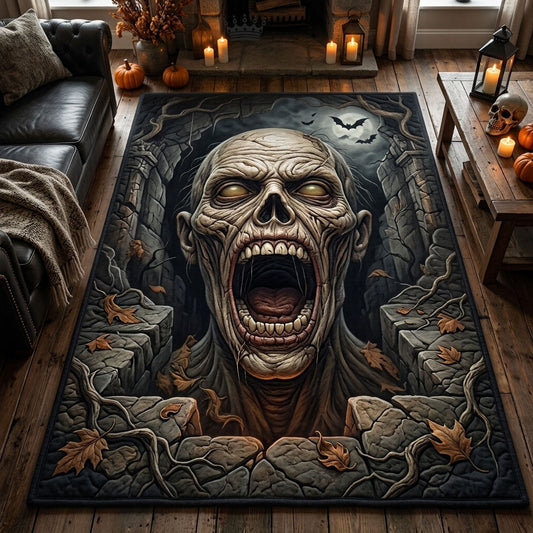 Zombie Screaming Area Rug GFTOPND1255