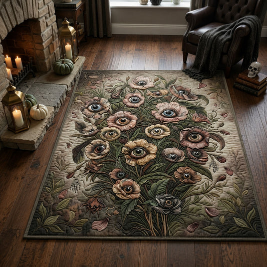 Botanical Goth Area Rug GFTOPND1260