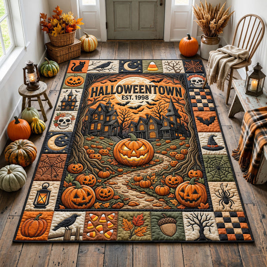 Halloween Town Area Rug GFTOPND1362