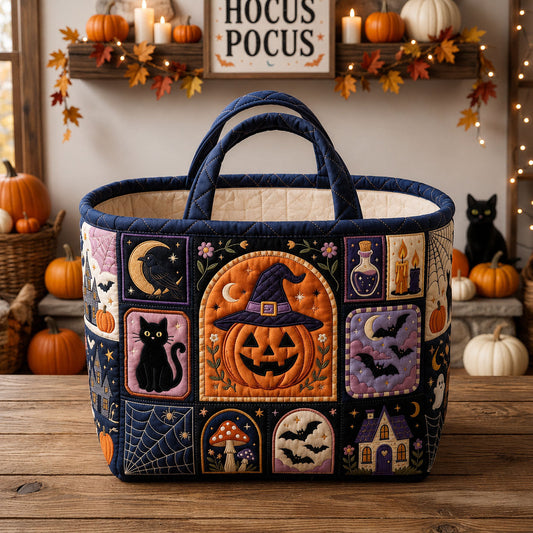 Spooky Season Quilted Storage Basket GFTOPND1438