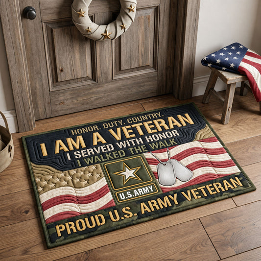 Proud Veteran Doormat GFTOPND1506