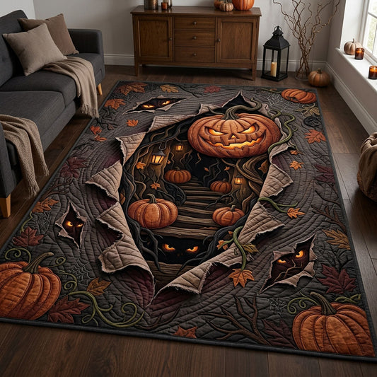 Pumpkin Claw Tear Area Rug GFTOPND1606