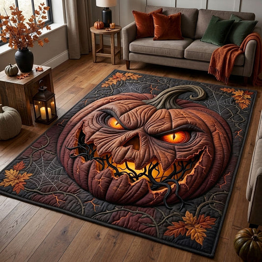 Dark Pumpkin Area Rug GFTOPND1608
