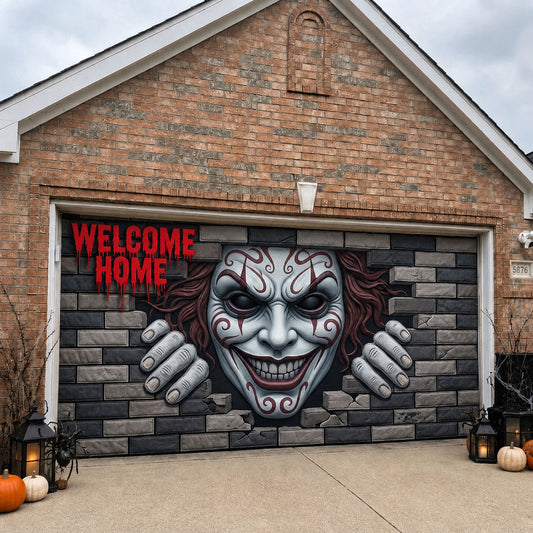 Welcome Home Garage Door Banner GFTOPND1658