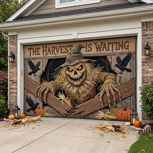 The Harvest Is Waiting Garage Door Banner GFTOPND1660