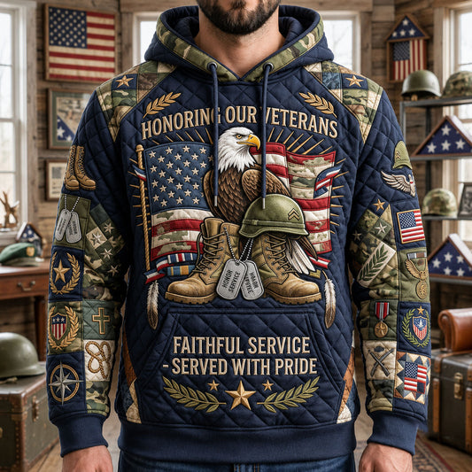 Honoring Our Veterans Hoodie GFTOPND1686