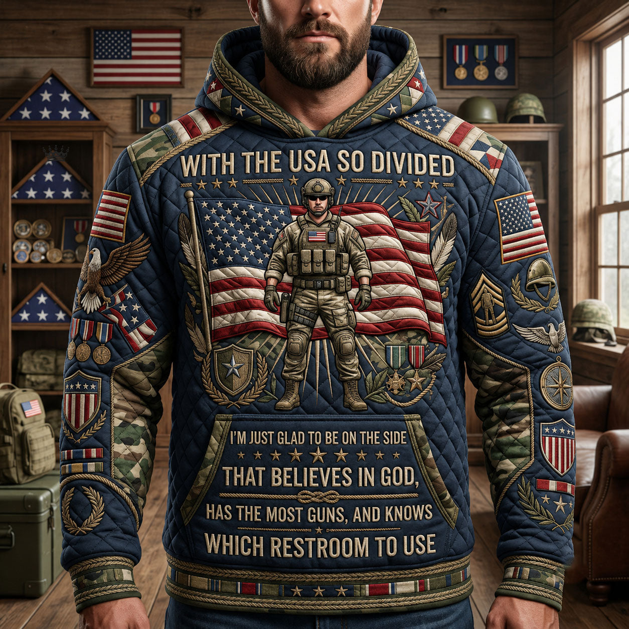 Believes In God Hoodie GFTOPND1689