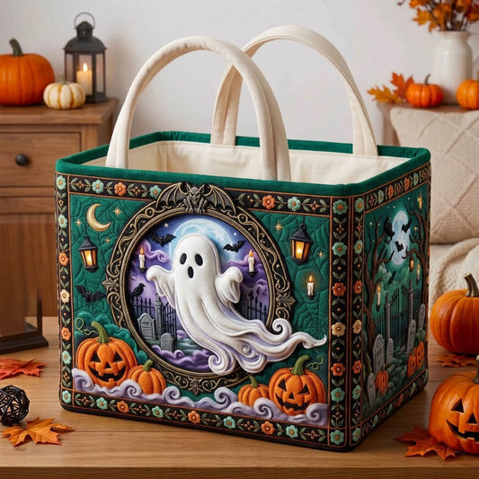 Haunted Portal Quilted Storage Basket GFTOPND1729