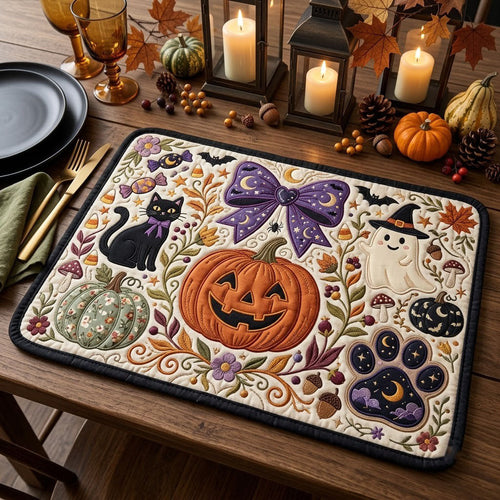 Cute Spooky Quilted Placemat GFTOPND1845