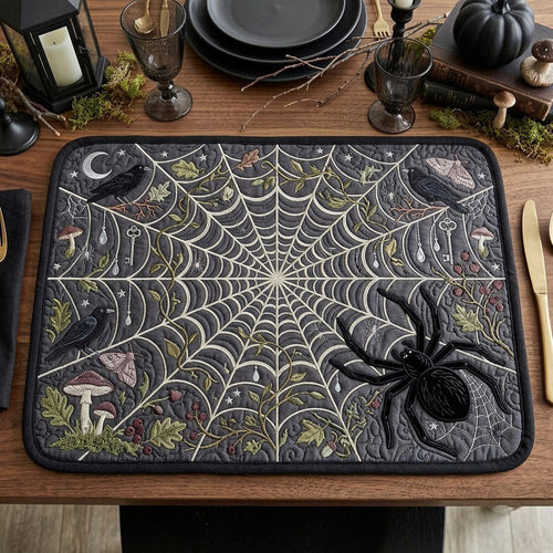 Spider Net Quilted Placemat GFTOPND1846