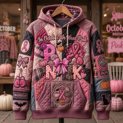 In October We Wear Pink Hoodie GFTOPND1971